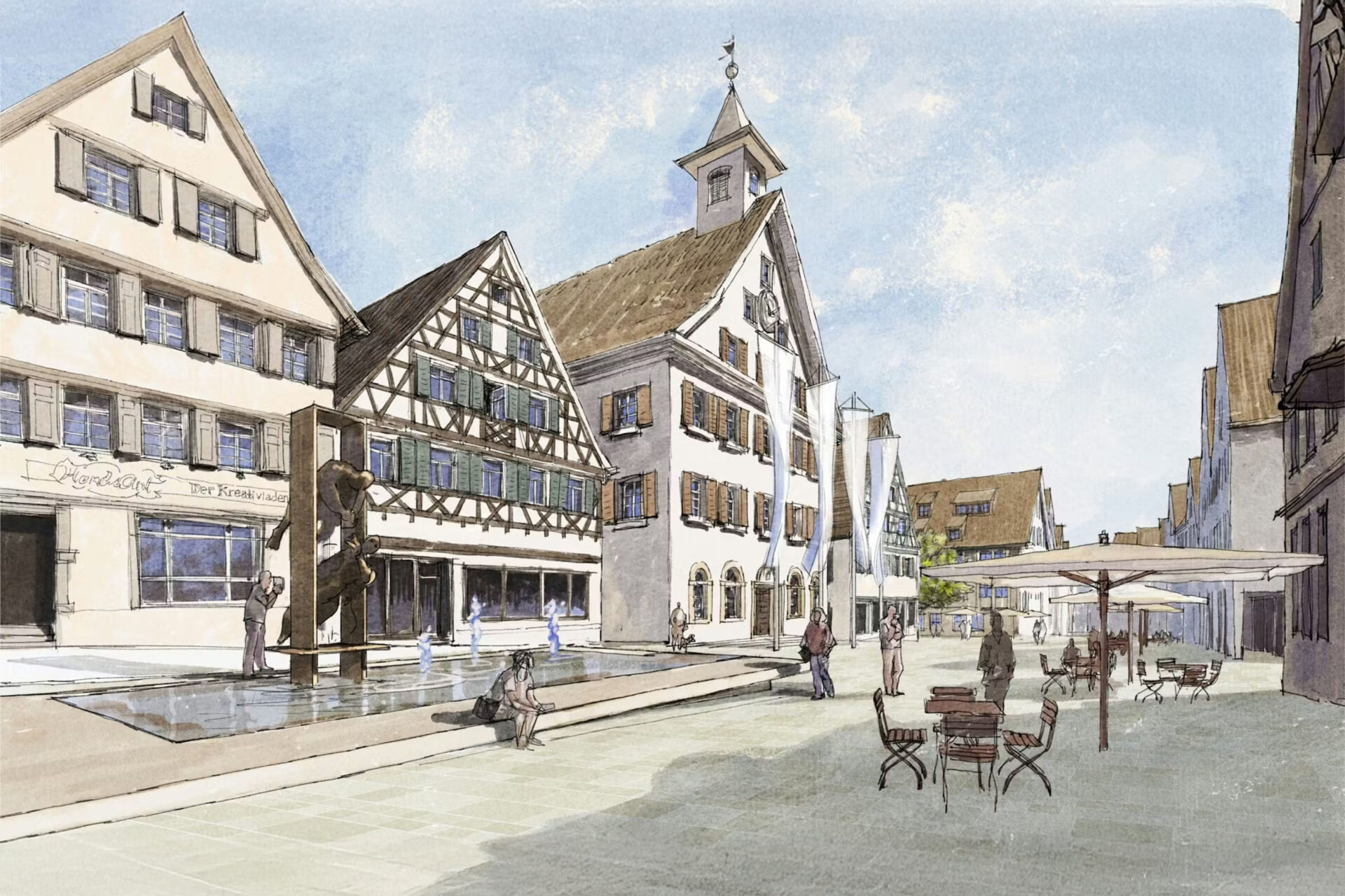 Giengen Marktplatz