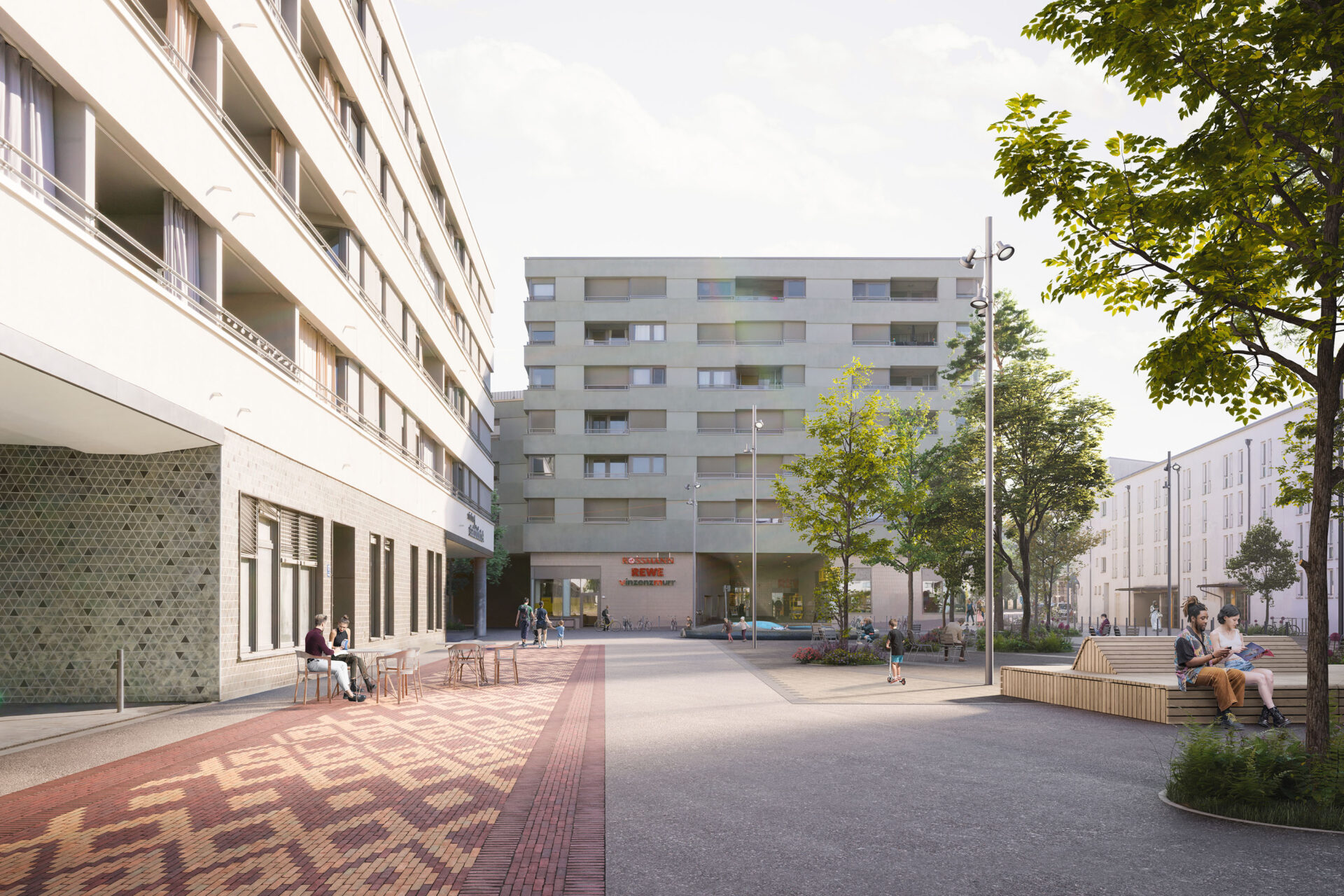 München Riem Elisabeth Castonier Platz