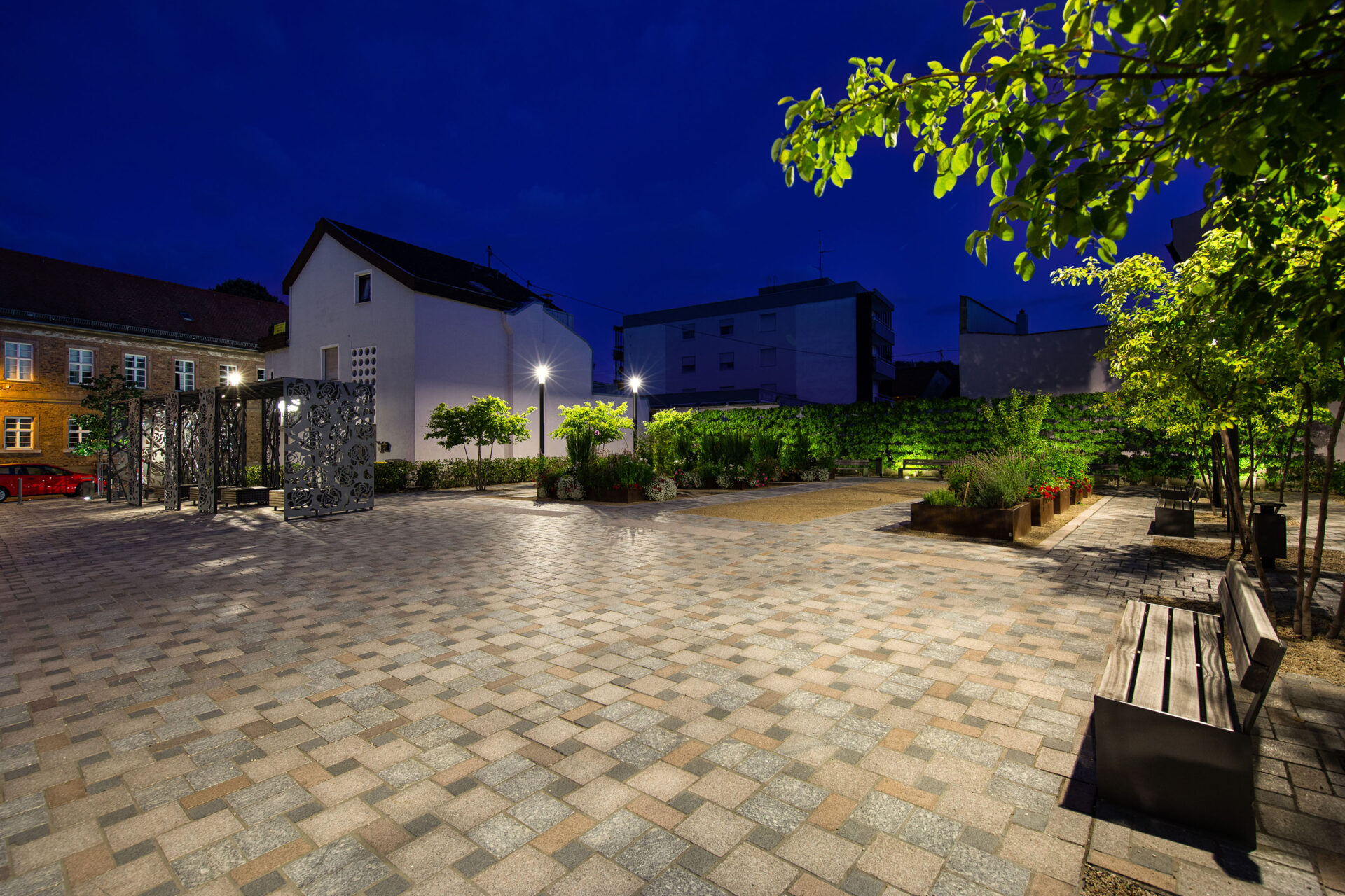 Bingen Büdesheim Rathausplatz chip